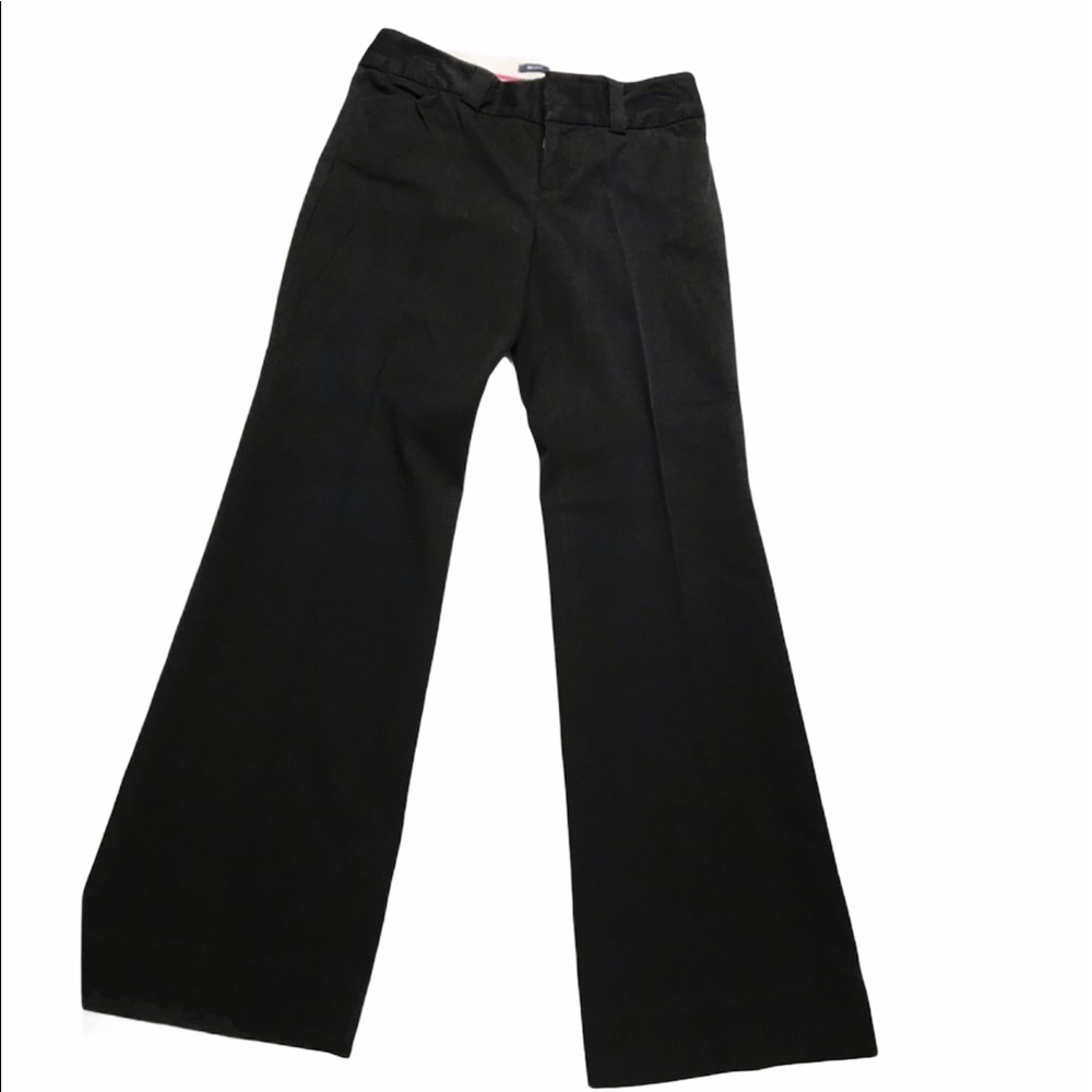 Vintage Womens Gap Curvy Black Petite Dressy Pants